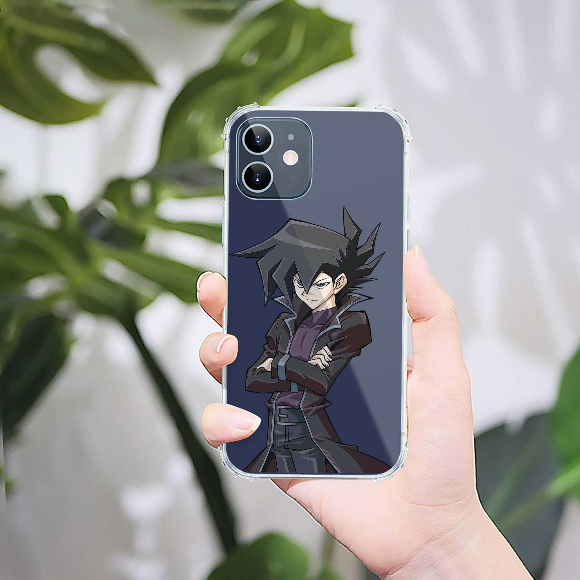 （画像用） 遊☆戯☆王 Yu-Gi-Oh! 【iPhone 12シリーズ対応】透明スマホケース（クリアソフトケース）